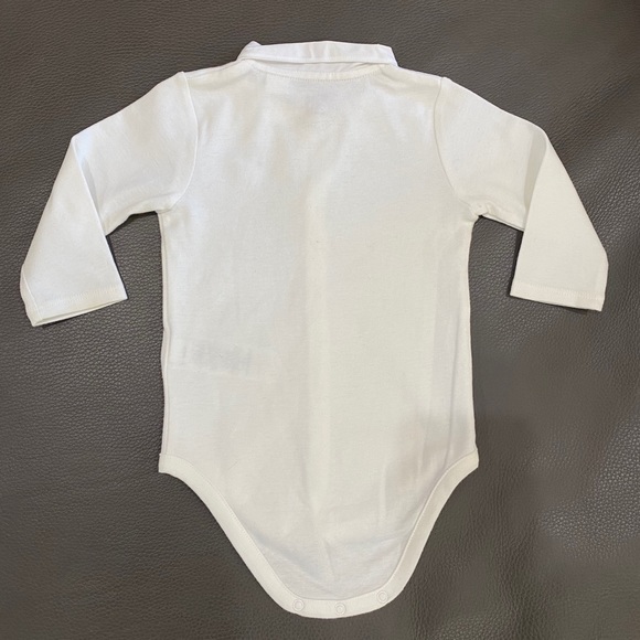 Burberry 2-piece Check Overall & Collared Bodysuit - Picture 9 of 15